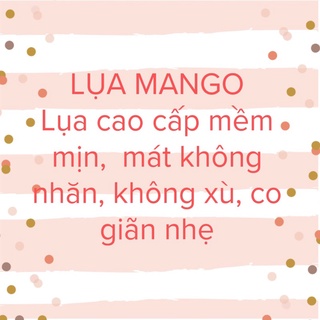 Đồ bộ lụa đùi chất lụa cao cấp mềm mịn, mát mượt 💞Ảnh thật + Video