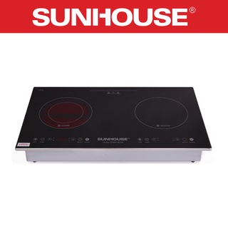 Bếp đôi điện từ hồng ngoại sunhouse shb9106-es