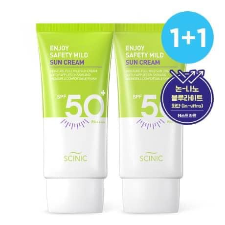 Kem chống nắng dịu nhẹ cấp ẩm Scinic Enjoy Super Mild Sun Essence