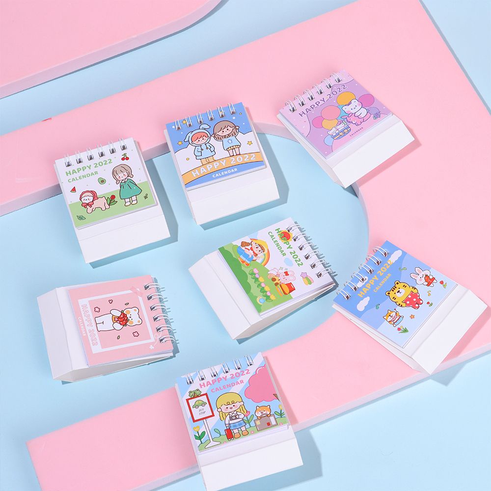 Lịch Để Bàn Thiết Kế Dễ Thương Nhỏ Gọn Tiện Dụng Cho Gia Đình
