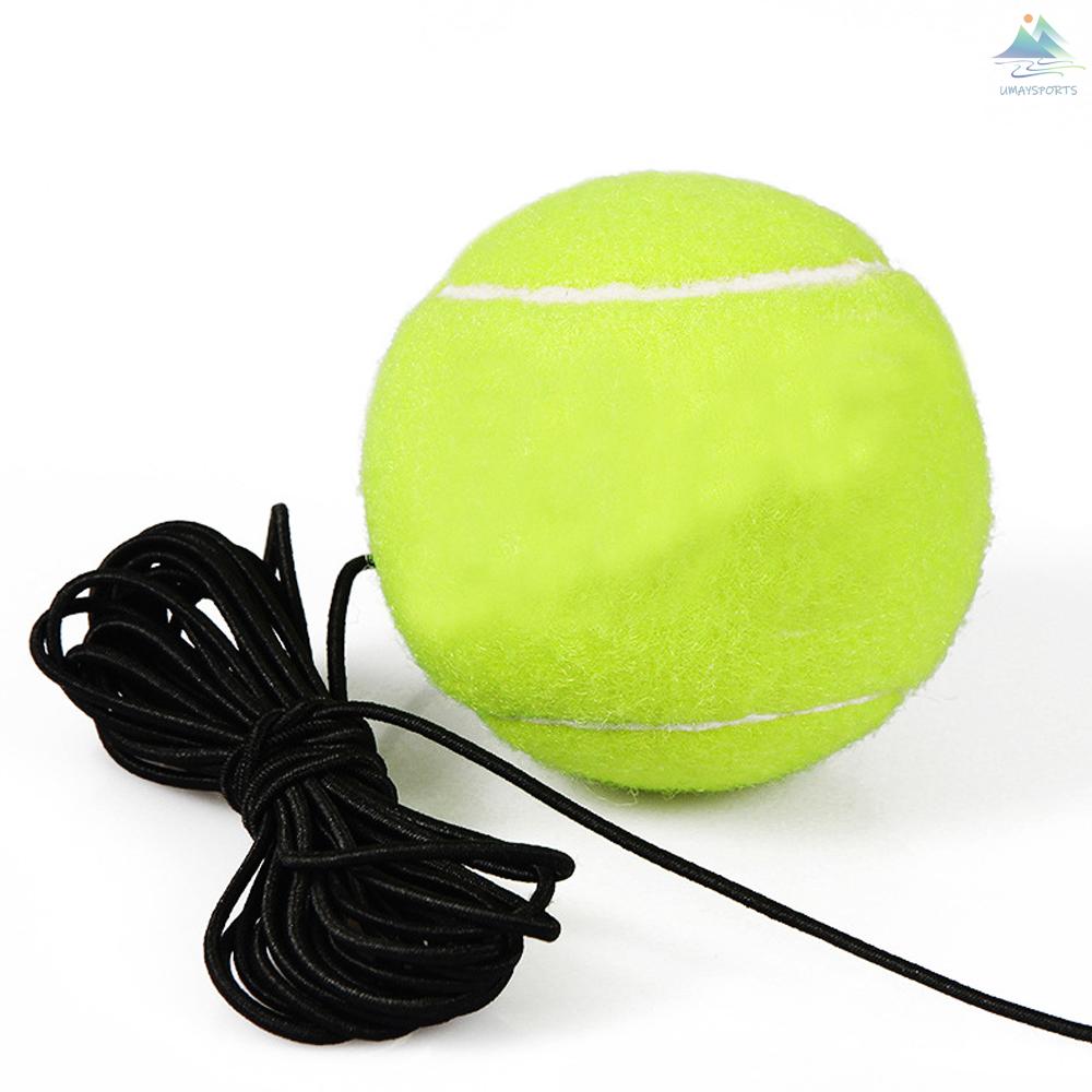 Bộ Dụng Cụ Tự Tập Đánh Bóng Tennis Với Đế Đàn Hồi Và Dây Thừng