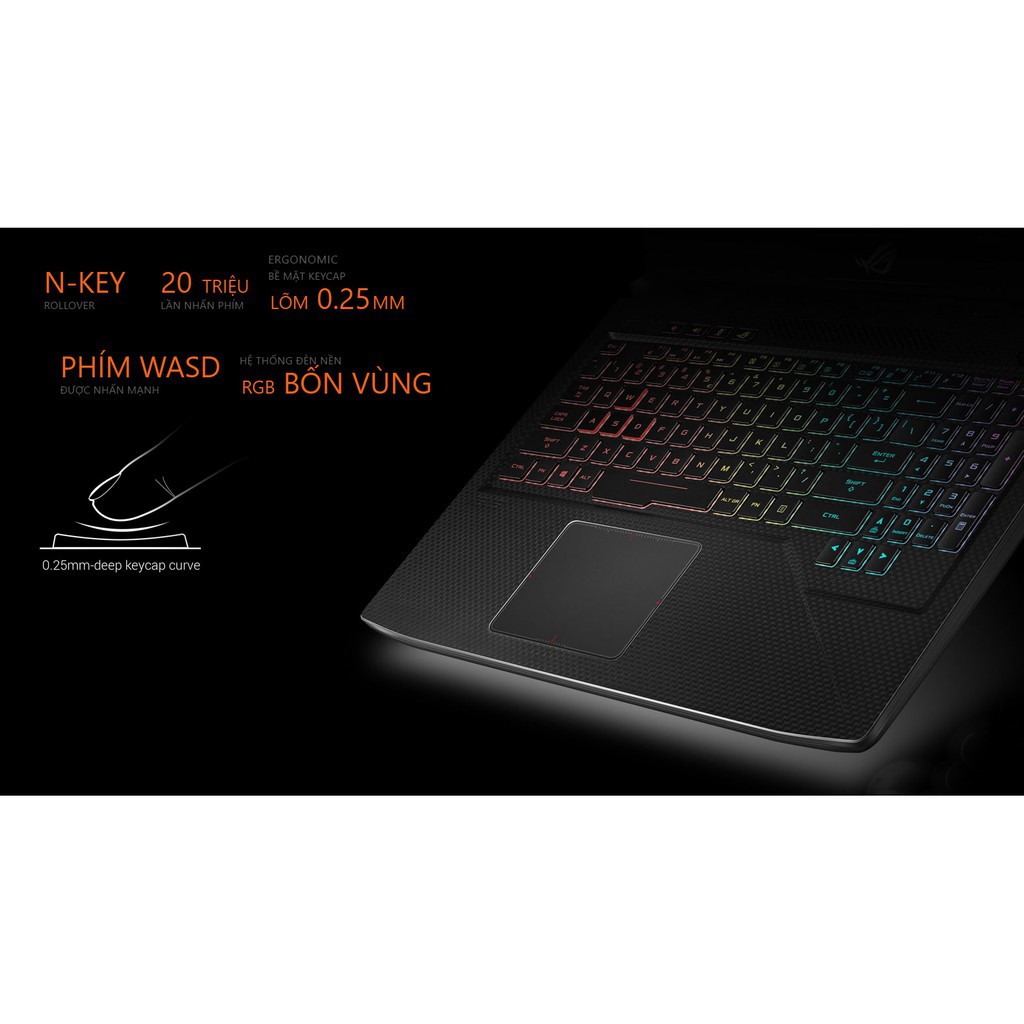 ASUS GL703GE CORE I7 8750H/8G,128+1TB/GTX 1050TI, MÀN 17.3 120GHZ,laptop cũ chơi game và đồ họa