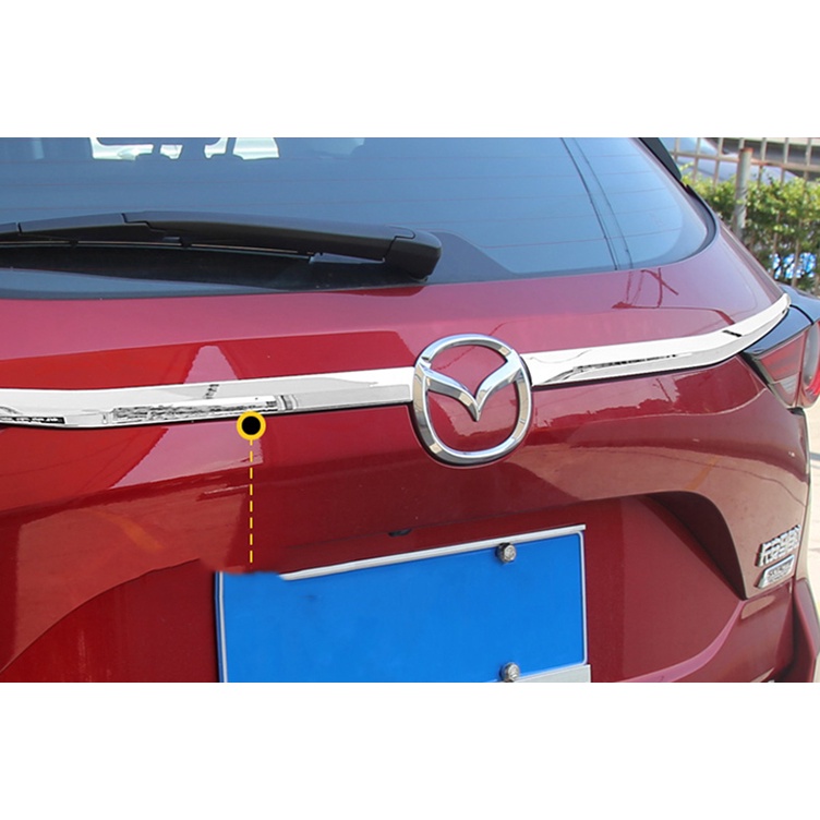 Ốp trang trí tay mở cốp mazda cx5 2018 2019 2020 2021 2022 mạ crom cao cấp