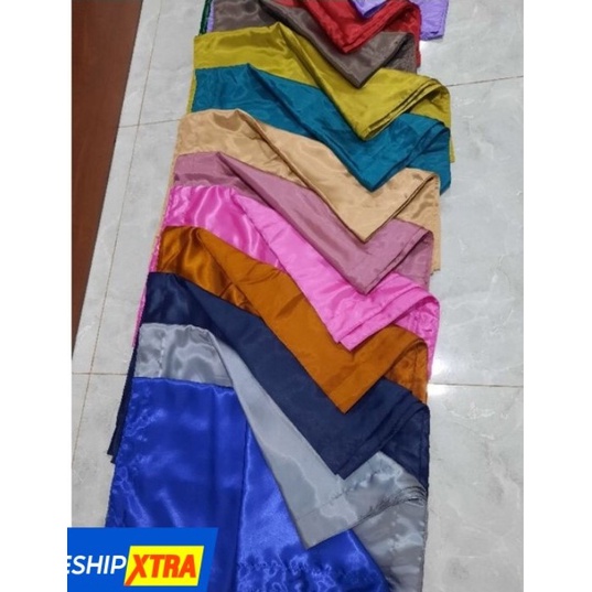 Áo gối phi lụa cao cấp 1 cặp đủ màu