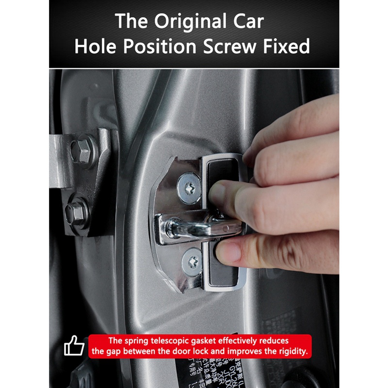 Bộ 2 Chốt Khóa Cửa Xe Hơi TRD Chuyên Dụng Cho-Lexus-Toyota Series Loại Bỏ Bất Thường