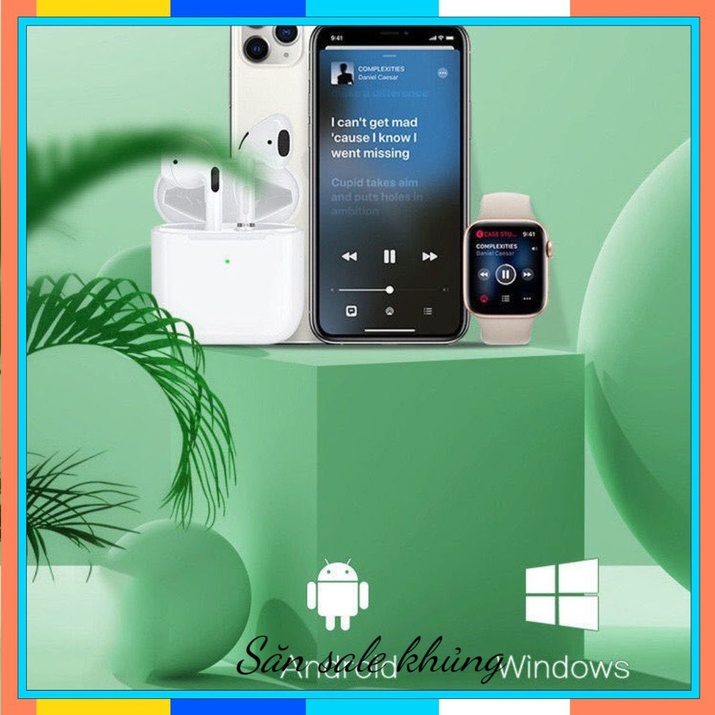 Tai nghe Bluetooth Không Dây Pro 4 Nhét Tai, Đẹp như Airpod Pro aresshop06