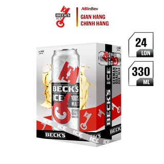 Thùng 24 Lon Bia Beck's Ice (330ml/lon)