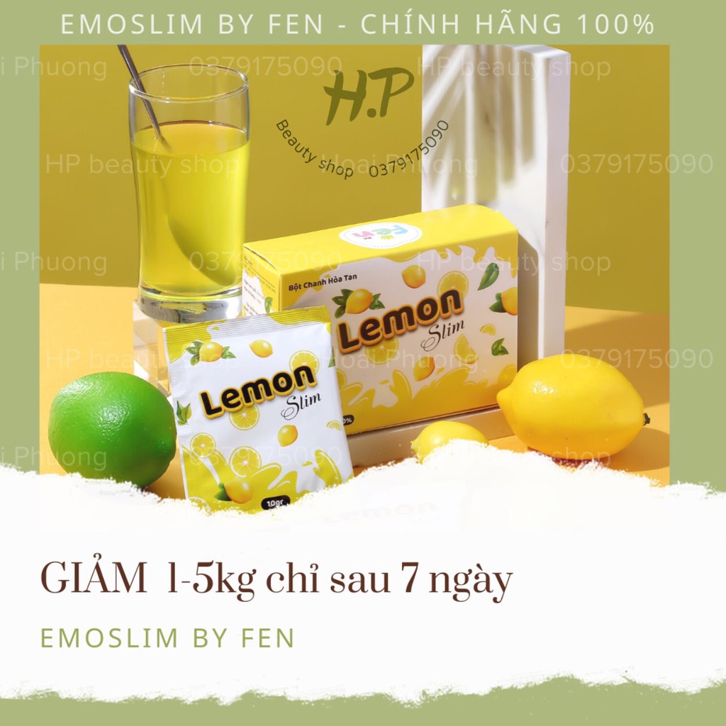 NƯỚC ÉP TRÁI CÂY EMOSLIM VỊ CHANH