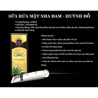 Sữa rửa mặt nha đam huỳnh đỗ