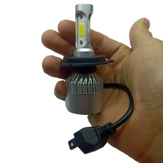 ĐÈN PHA LED C6 2 TIM LED H4 (GIÁ 1 BÓNG)