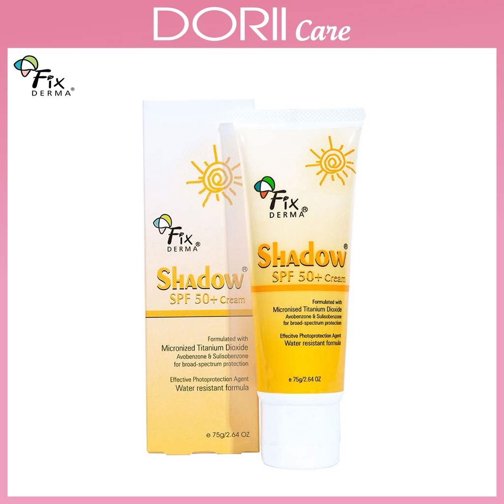 Kem chống nắng Fixderma Shadow SPF 50+ Cream (75g) - nâng tone da