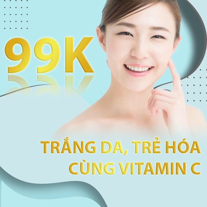 Hồ Chí Minh [E-Voucher] Trị liệu trắng sáng trẻ hóa da mặt cùng vitamin C Tại Bonita Spa