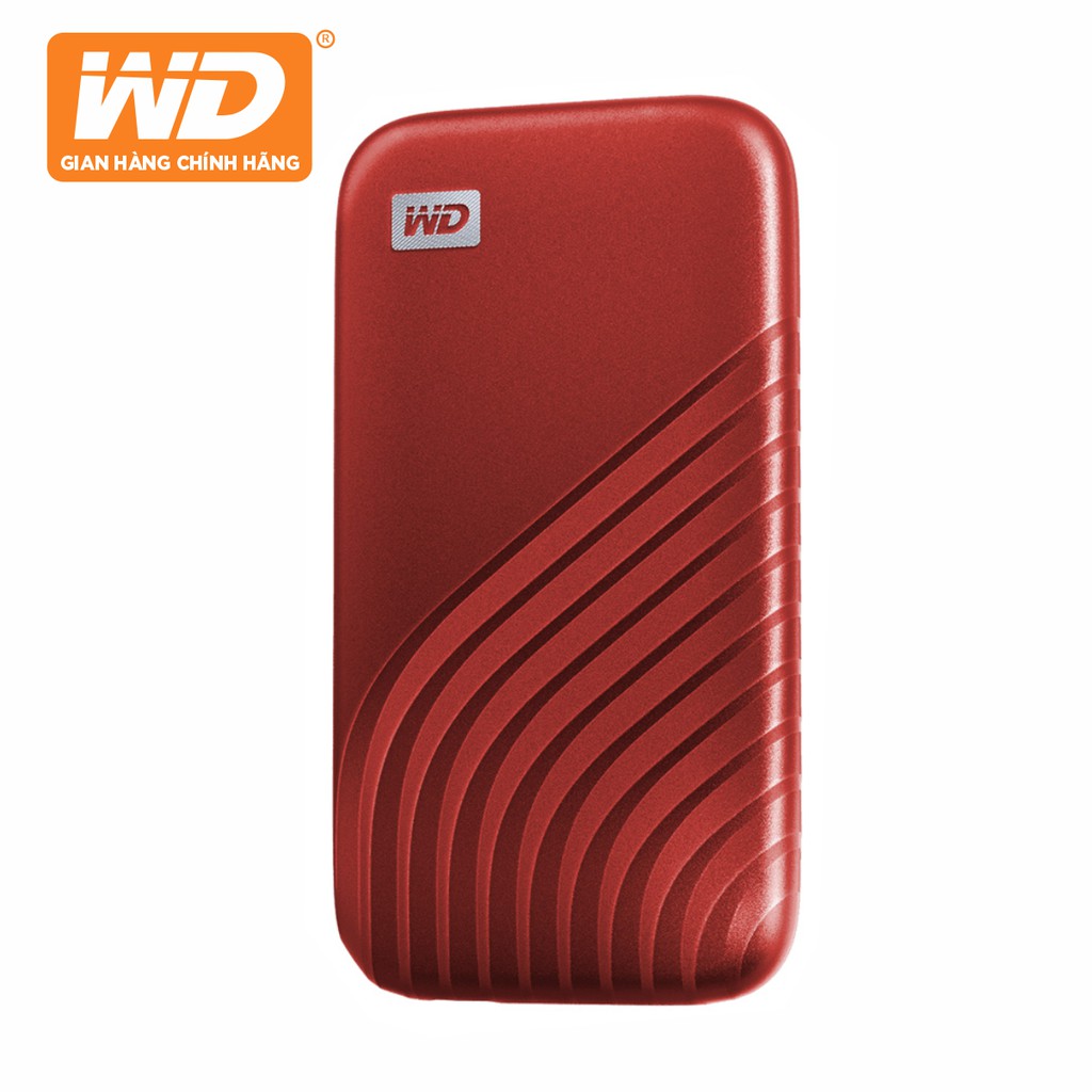 Ổ Cứng SSD Di Động WD My Passport 1TB USB 3.2 Gen 2 - WDBAGF0010BGY-WESN - Hàng Phân Phối Chính Hãng