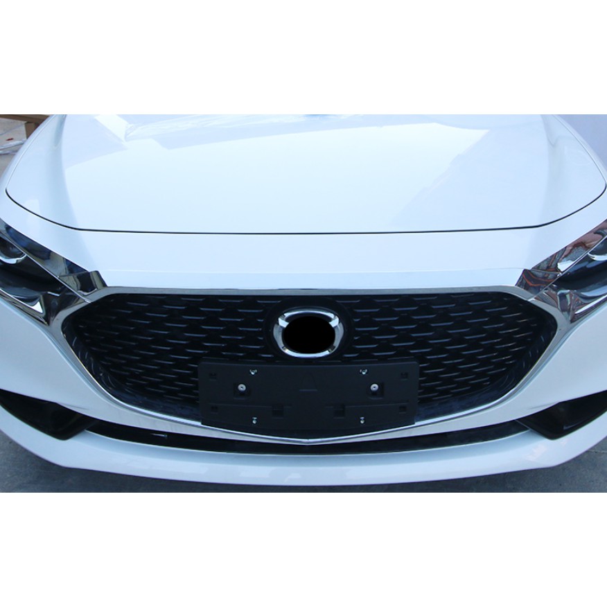 Ốp Nắp Cappo Mazda 3 2020-2021 Mạ Crom Cao Cấp