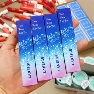 Son 2 màu Laneige two tone lip bar milky way Limited