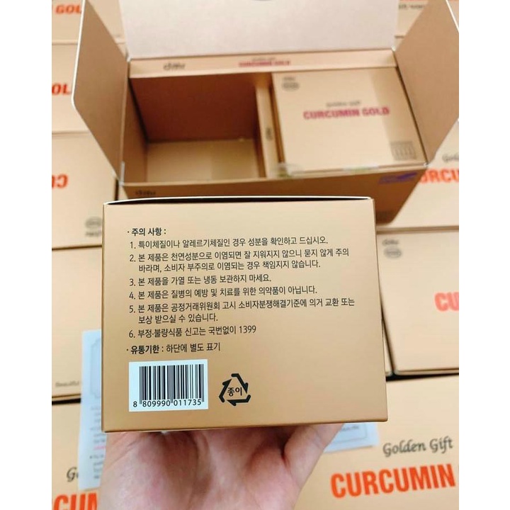 Tinh Nghệ Nano Golden Gift Curcumin Gold Hàn Quốc - mẫu mới
