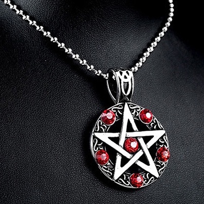 Vòng cổ Mặt Ngôi Sao Năm Cánh Đính Đá Thời Trang