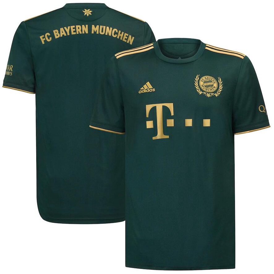Áo thun bóng đá tay ngắn Bayern Munich Size S-2XL 2021-2022 2122
