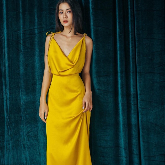(Pass)Váy ngủ lụa emwear