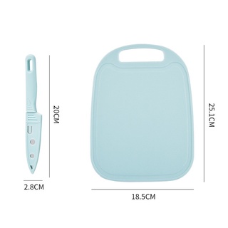 Set Dao Thớt Chế Biến Đồ Ăn Dặm Cho Bé