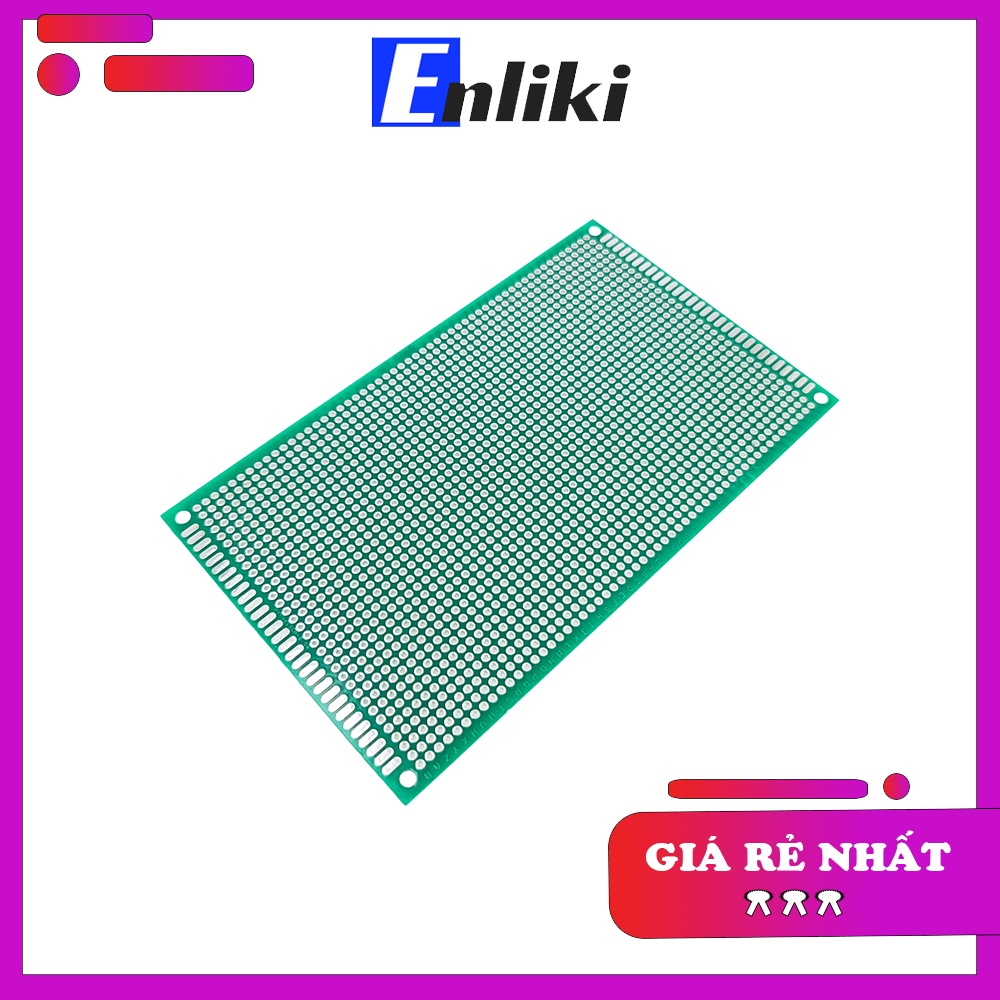 Mạch Test Đục Lỗ 2 lớp kích thước 9x15cm