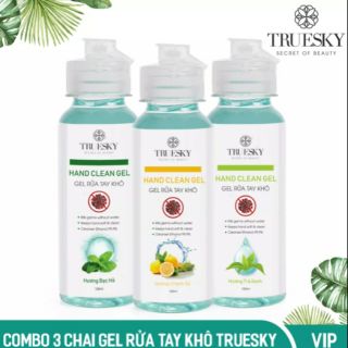 Nước rửa tay khô sát khuẩn Truesky 100ml