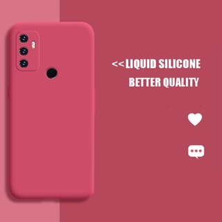 Ốp điện thoại OPPO A53 A32 A33 2020 Reno 3 4 SE Vỏ silicon lỏng cảm ứng mềm Vỏ mềm
