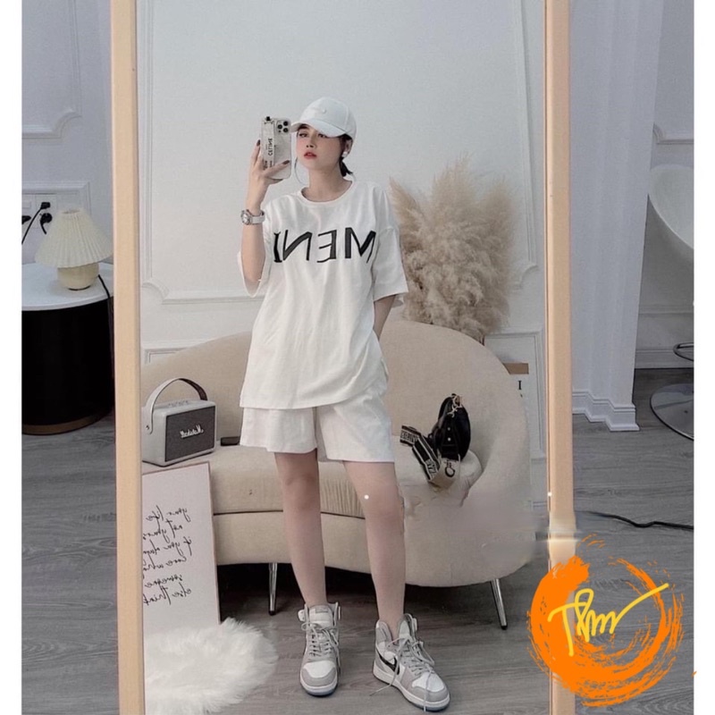 Bộ MENI quần đùi trơn TH6