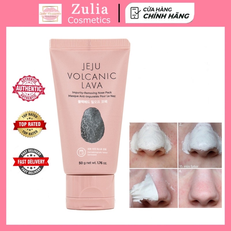 [FREE SHIP] Mặt Nạ Lột Mụn Đầu Đen Mụn Cám The Face Shop 50g