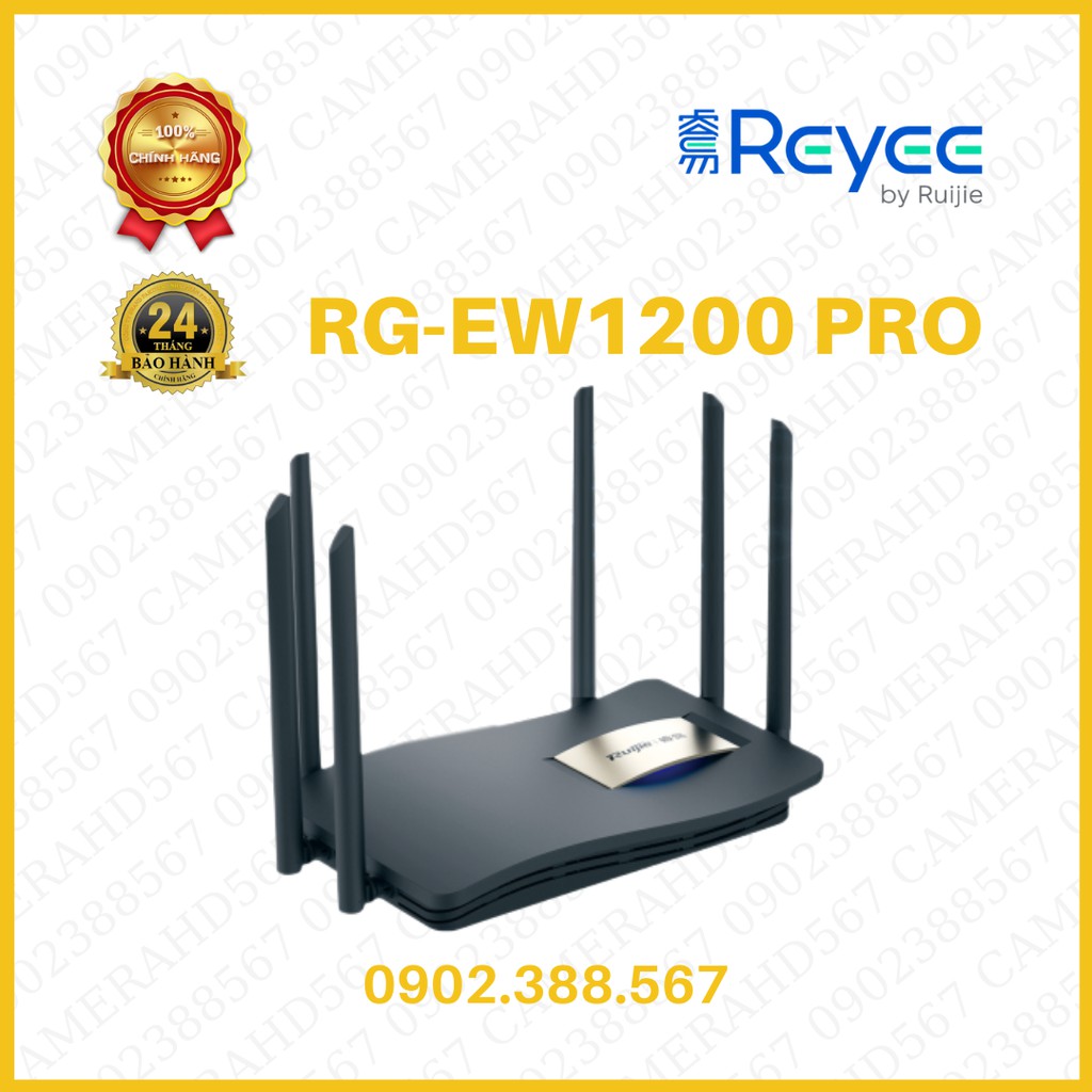 Bộ phát Wifi ốp trần hoặc gắn tường RUIJIE REYEE RG-RAP2200(F), RG-RAP2200(E ), RG-EW1200, RG-EW1200G PRO