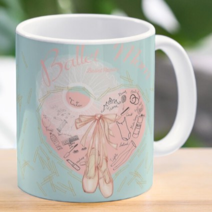 Cốc sứ Ba lê mẹ Mug