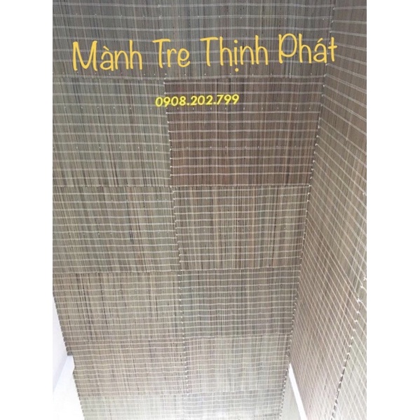 Mành cọ tre trang trí sân khấu, mành tre che nắng Ngoài Trời Giá Rẻ Kích Thước 1.6x2M