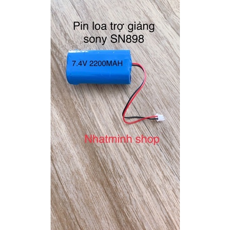 Pin loa trợ giảng sony SN898 7.4v 2200mah