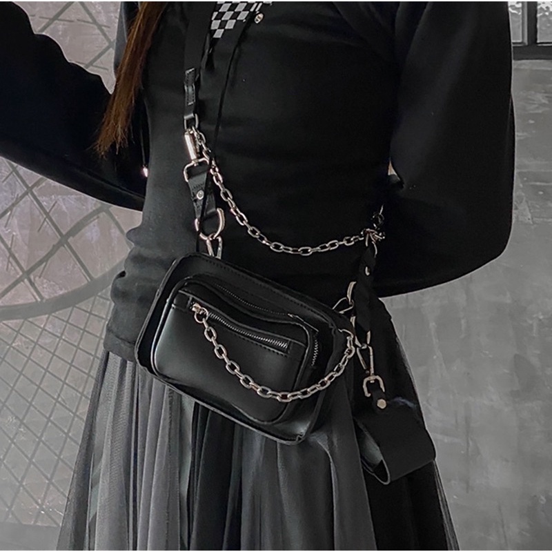 Túi chéo mini kèm chain