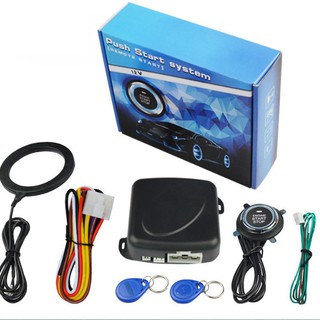 Bộ khởi động xe ô tô bằng nút bấm (Push start/Stop system) - The Royal's