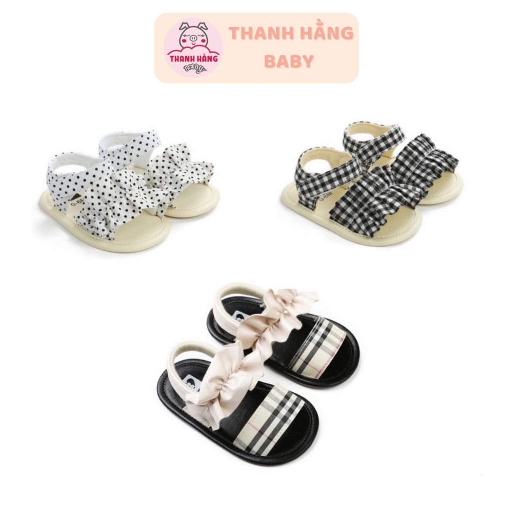 Dép Tập Đi Cho Bé Gái, Dép Tập Đi Tiểu Thư Dành Cho Bé Thanh Hằng Baby 11 Đến 13 Cm