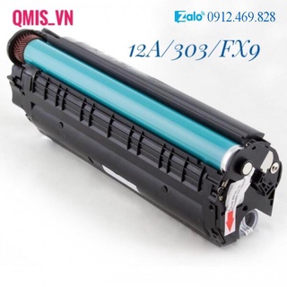 [In Đậm có hộp rất đẹp] Hộp mực máy in HP 1010,1020,1022,1018,3050,3015 Canon 2900,3000,L100, L120, L140, L160 - 12A/303