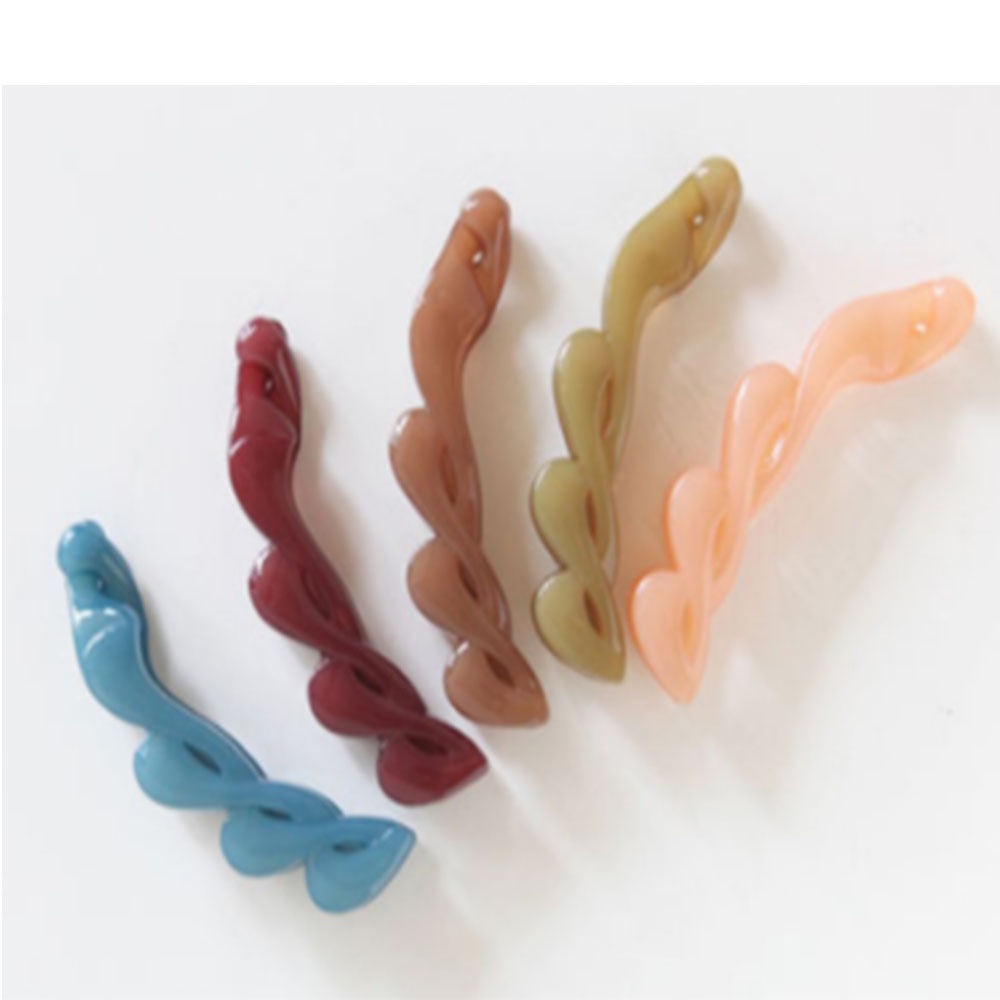 Kẹp Tóc Acrylic Cỡ Lớn Phong Cách Nhật Bản Đơn Giản Thời Trang Cho Nữ