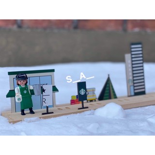 Sét lego Barista playmobil x Starbucks korea