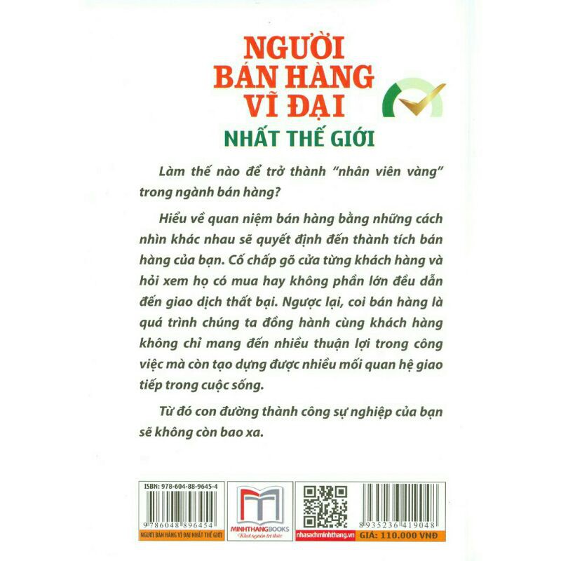 Sách-Người Bán Hàng Vĩ Đại Nhất Thế Giới