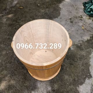 Thùng gỗ đựng gạo 50KG