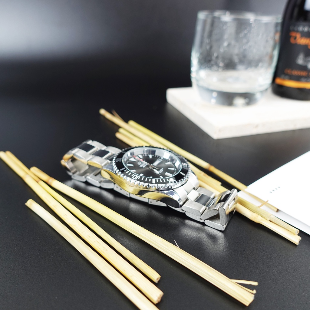 Đồng Hồ Nam 0rient Viền Xoay Dây Đúc | BigBuy360 - bigbuy360.vn