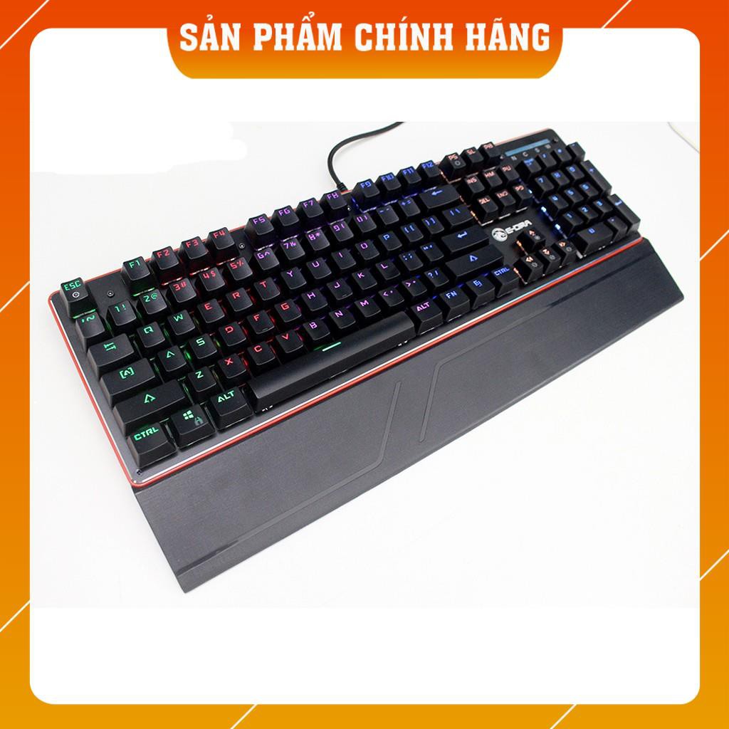 Bàn phím cơ Gaming E-DRA EK300 - Chống nước - Có kê tay - Led 7 màu - BH 24 tháng