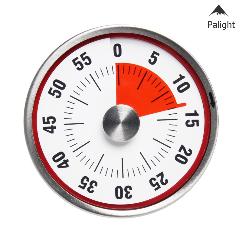 【☀palight】Kitchen Timer Magnetic Mechanical Cooking Alarm Counter Clock Manual Countdown