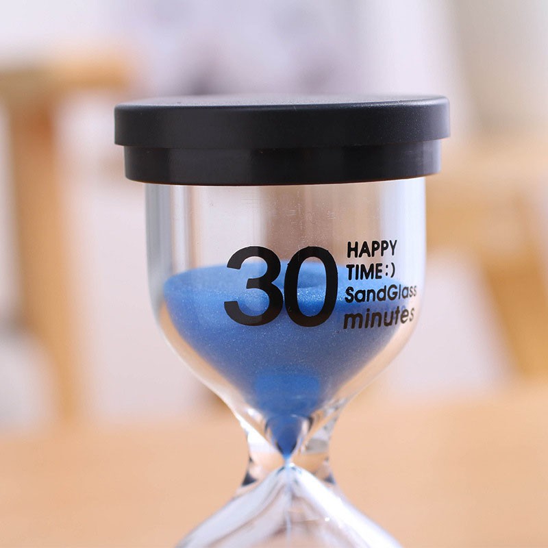 Đồng Hồ Cát Thủy Tinh - 30 Phút - 1sp - màu ngẫu nhiên