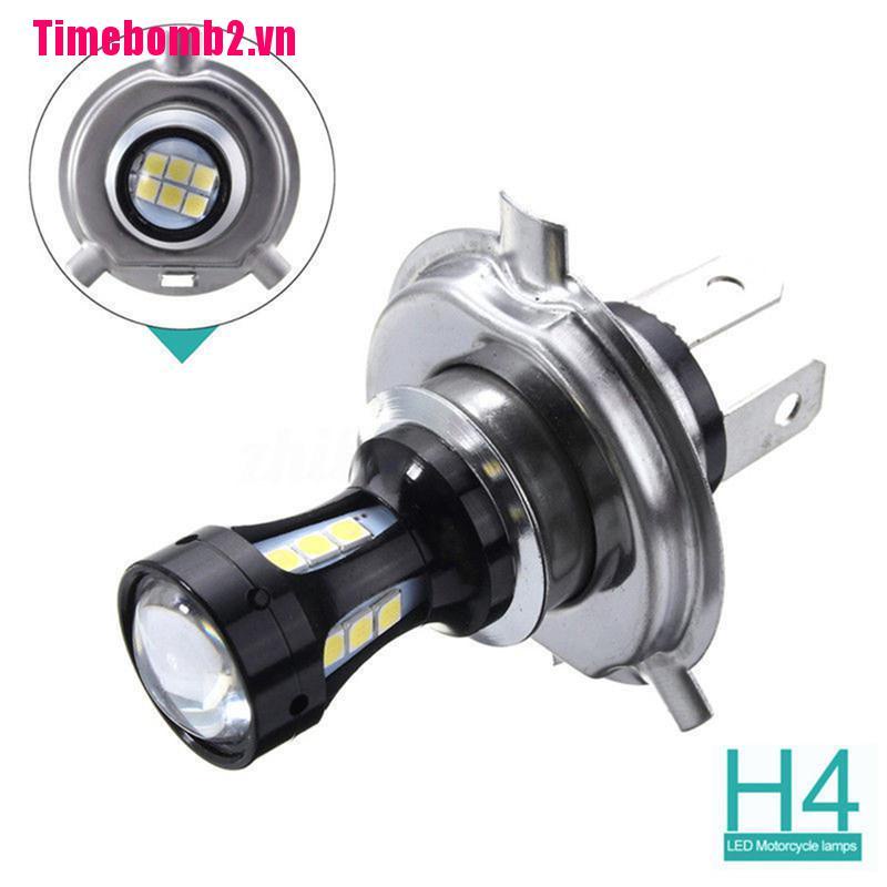 ### Đèn Pha LED H4 3030 18 SMD 6500K 12-24v Chuyên Dụng Cho Xe Mô Tô