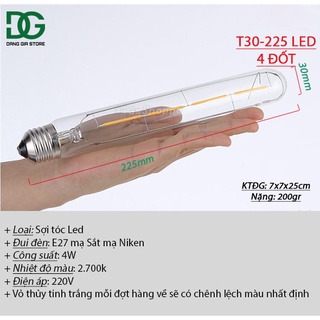 [LOẠI 1] Bóng đèn Edison Led chia đốt