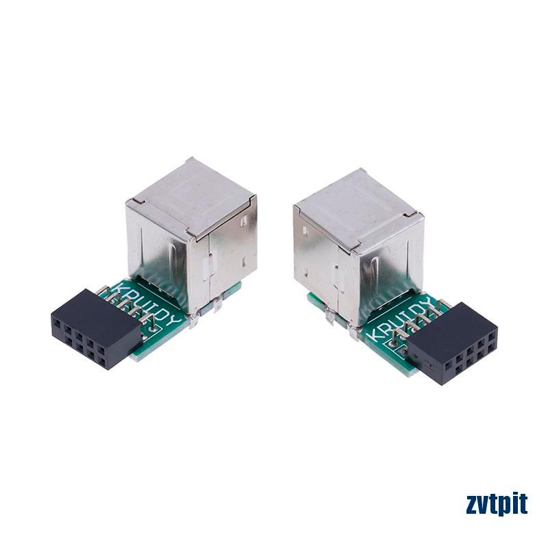 Bo Mạch Chủ Bên Trong 9pin Sang 2 Cổng Usb 2.0 A Female