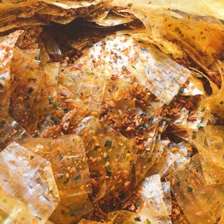 1kg bánh tráng trộn tép hành long an