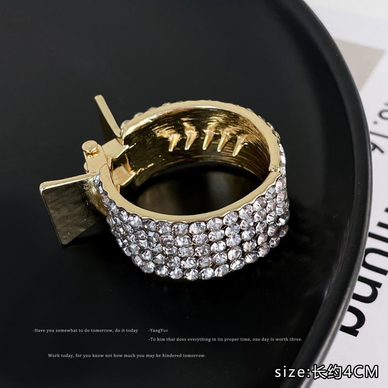 Kẹp Tóc Hình Tai Mèo Đính Đá Dễ Thương Cho Nữ